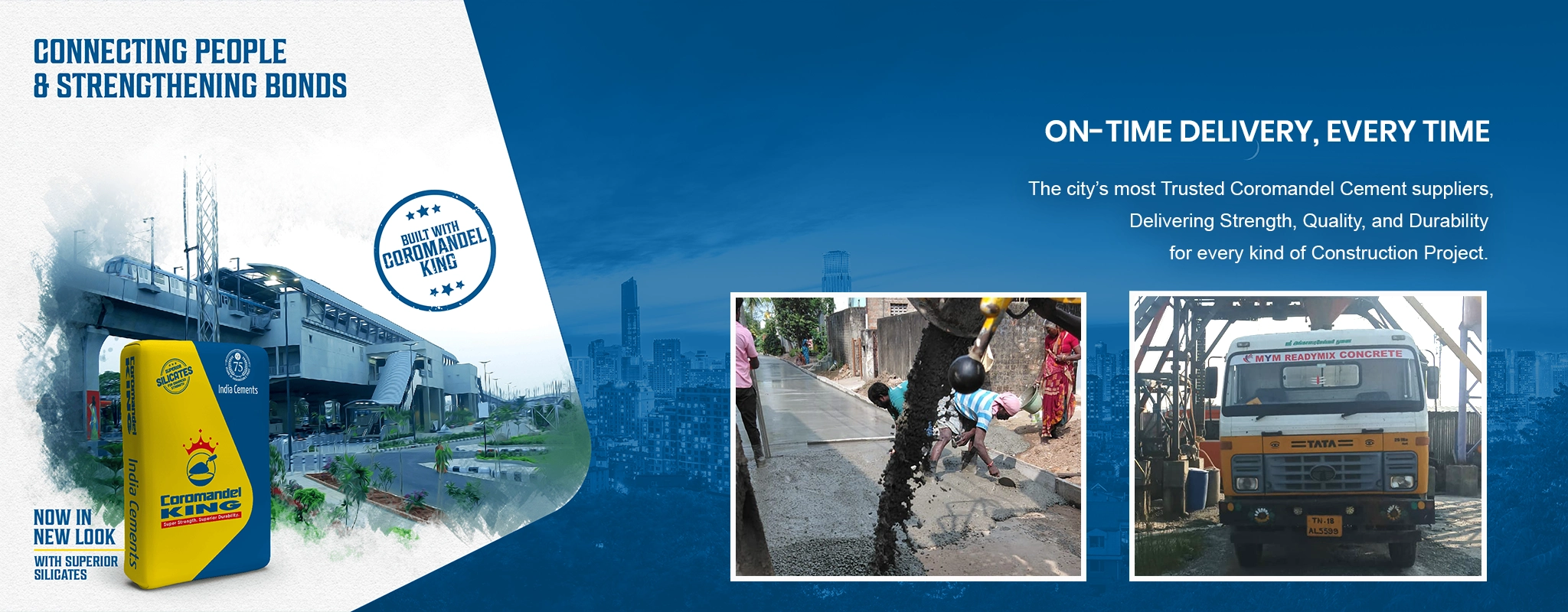 MYM Readymix CONCRETE in Chennai